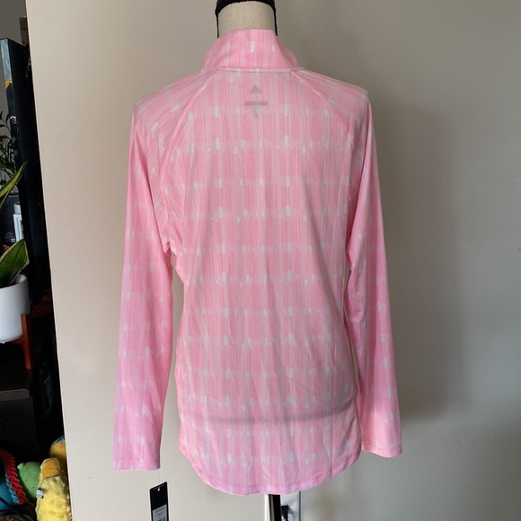 NWT Adidas Athletic Quarter Zip - Picture 4 of 4